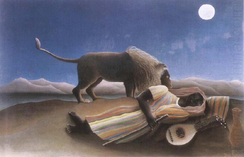 The Sleeping Gypsy, Henri Rousseau